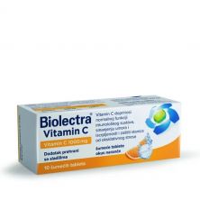 HERMES CEVITT BIOLECTRA 1000 NARANČA ŠUMEĆE TABLETE