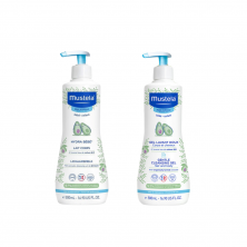 MUSTELA HIDRATANTNO MLIJEKO ZA TIJELO 500 ML + MUSTELA DERMATOLOŠKI GEL 500 ML