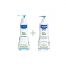 MUSTELA HIDRATANTNO MLIJEKO ZA TIJELO 300 ML + MUSTELA DERMATOLOŠKI GEL 500 ML