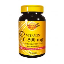 NATURAL WEALTH C-500 MG S VREMENSKIM OTPUŠTANJEM