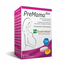 PREMAMA DUO QUATREFOLIC 30 TABLETA + 30 KAPSULA