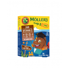 MOLLERS OMEGA-3 GUMENE RIBICE 36 COLA