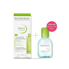 BIODERMA SEBIUM SERUM 30ML + SEBIUM H2O 100ML