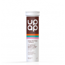 UPAP INSTANT RECHARGE + CAFFEINE ŠUMEĆE TABLETE